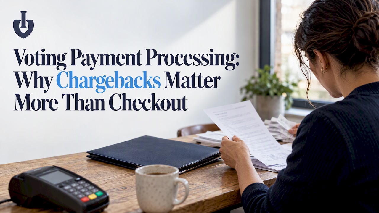 Organizer reviewing card payment dispute evidence